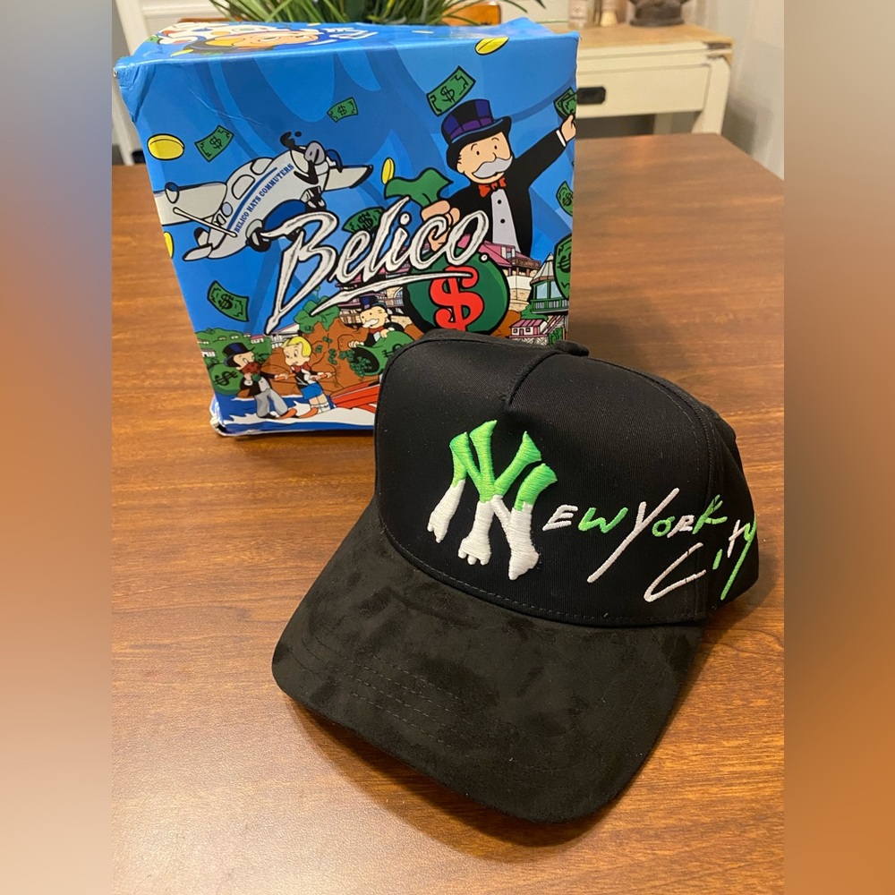 Belico black and green New York Yankees baseball cap